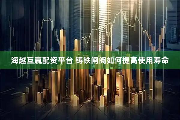 海越互赢配资平台 铸铁闸阀如何提高使用寿命