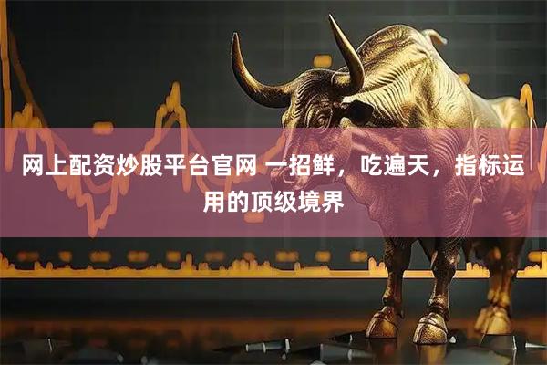 网上配资炒股平台官网 一招鲜，吃遍天，指标运用的顶级境界