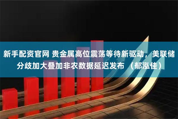 新手配资官网 贵金属高位震荡等待新驱动，美联储分歧加大叠加非农数据延迟发布 （郁泓佳）
