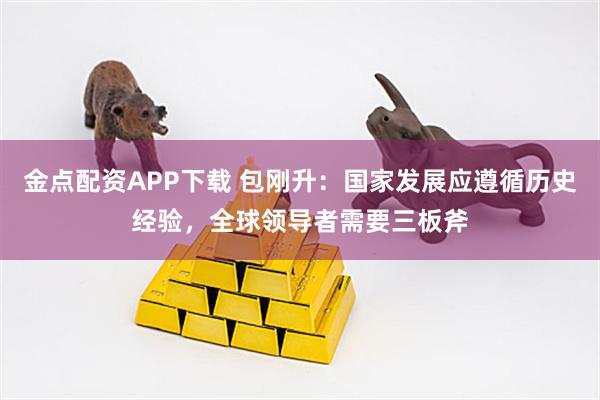 金点配资APP下载 包刚升：国家发展应遵循历史经验，全球领导者需要三板斧