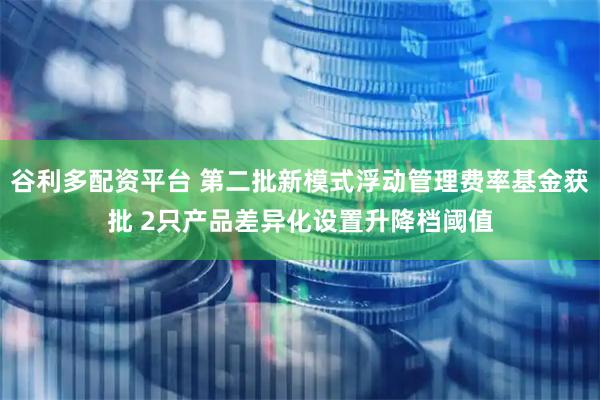 谷利多配资平台 第二批新模式浮动管理费率基金获批 2只产品差异化设置升降档阈值